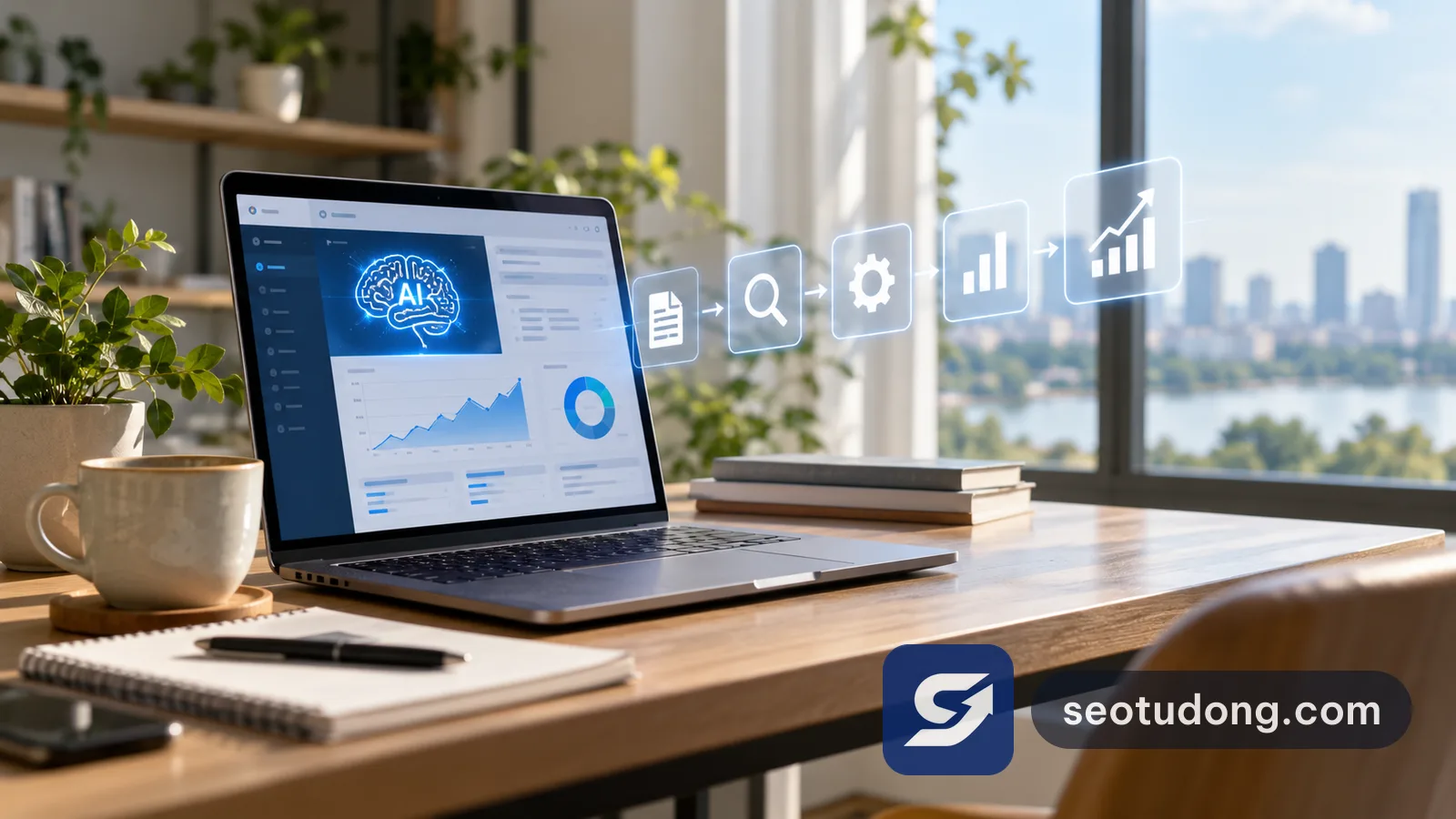 1. seotudong: phù hợp khi muốn tự động hóa quy trình SEO website
