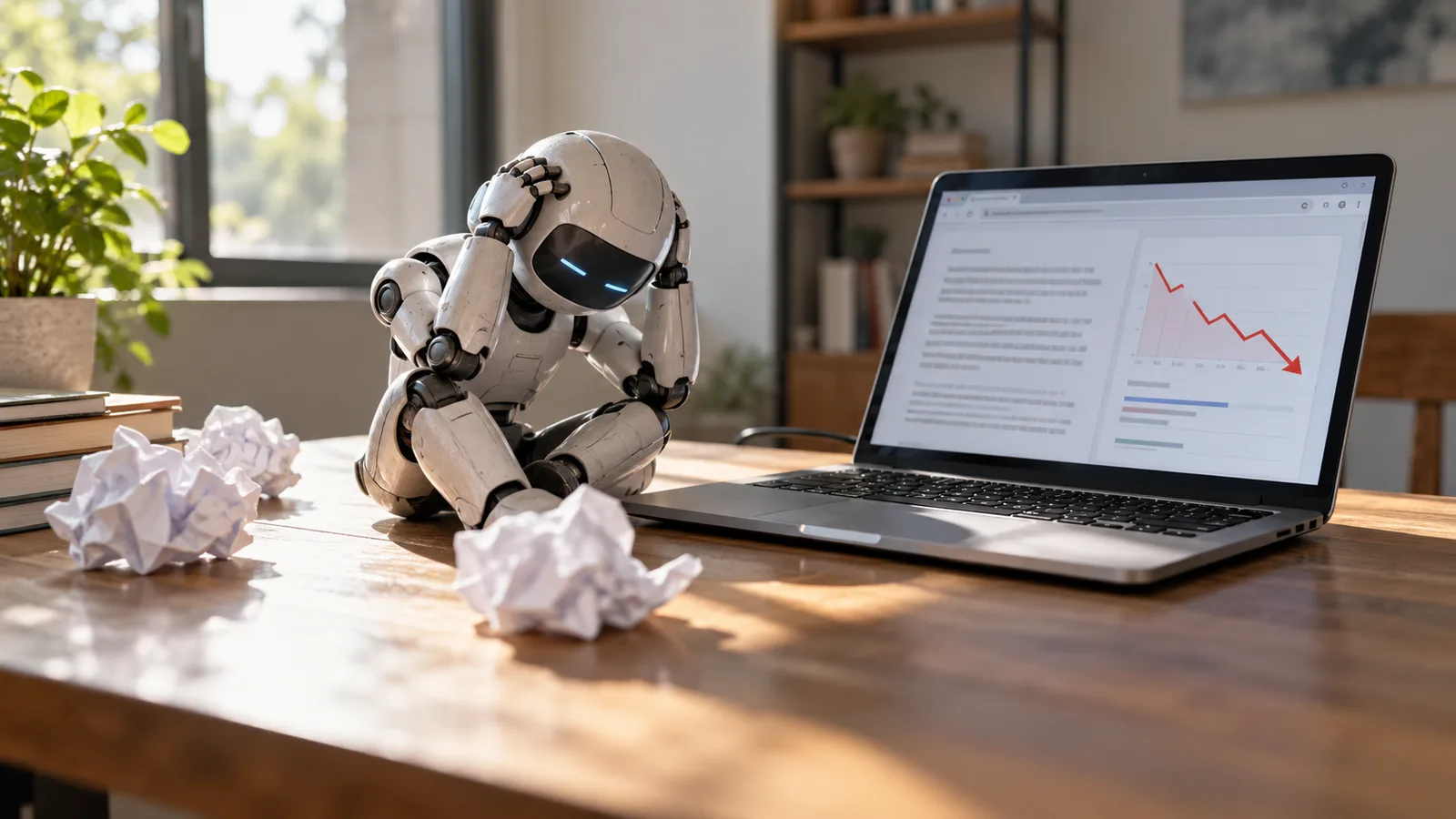 3 lỗi phổ biến khiến bài viết AI bị rớt thứ hạng tìm kiếm – bài viết ai có lên top google được không